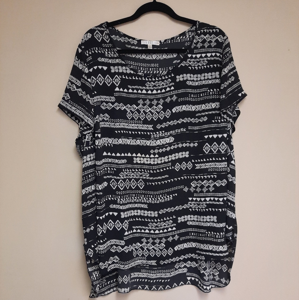 Spense Semi-sheer Top